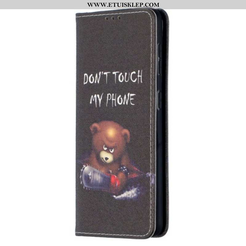 Etui Na Telefon do Samsung Galaxy S21 5G Etui Folio Niebezpieczny Niedźwiedź